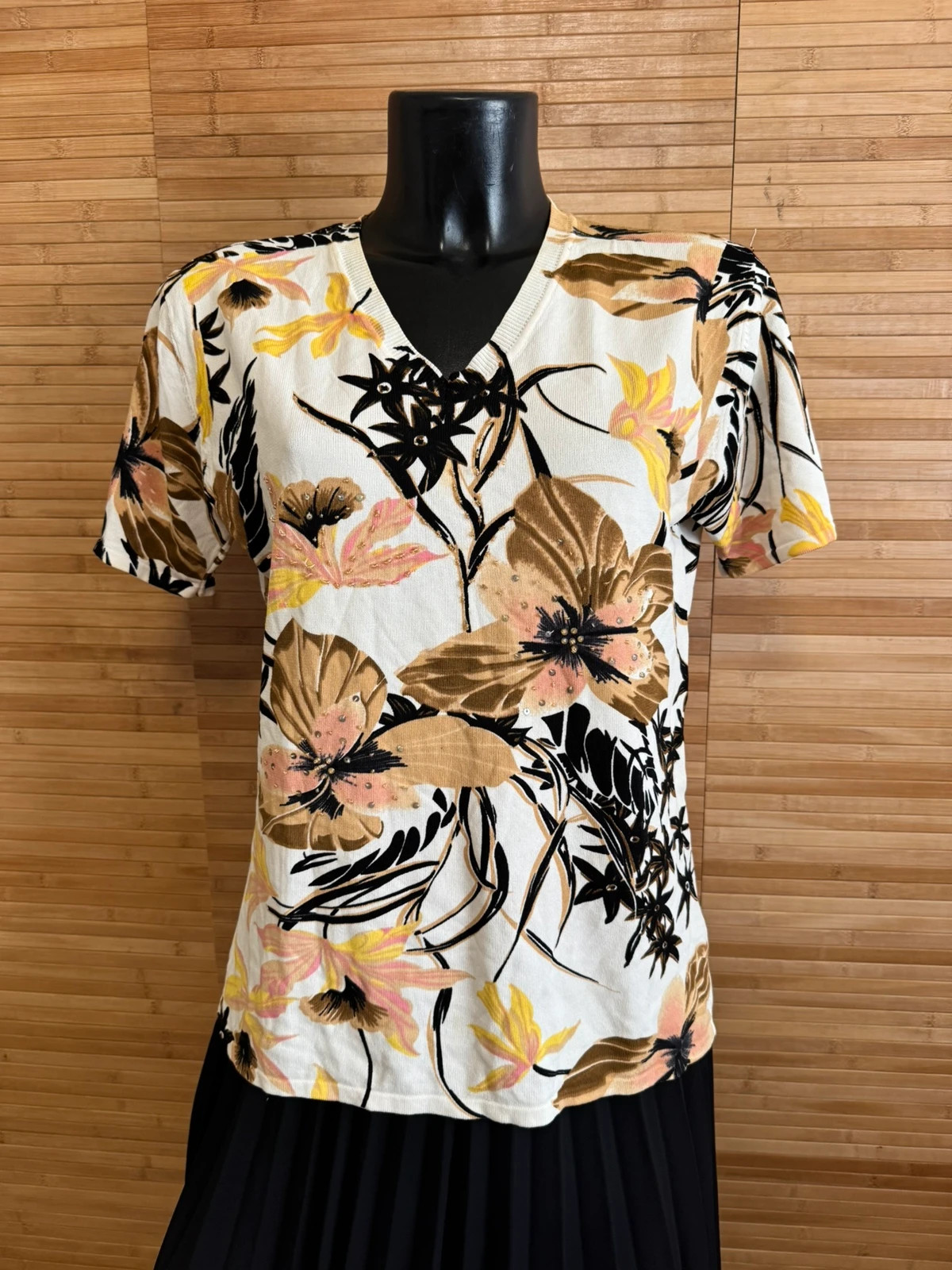 Blusa punto vintage talla única L/XL 😍