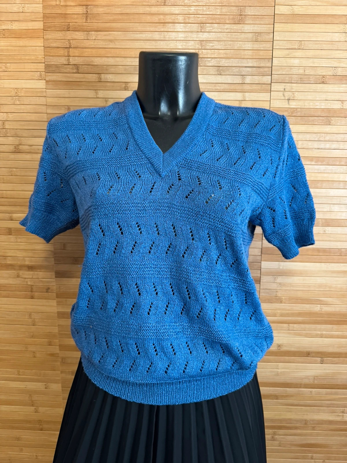 Top punto calado vintage marca escorpión talla 48 italiana 😍