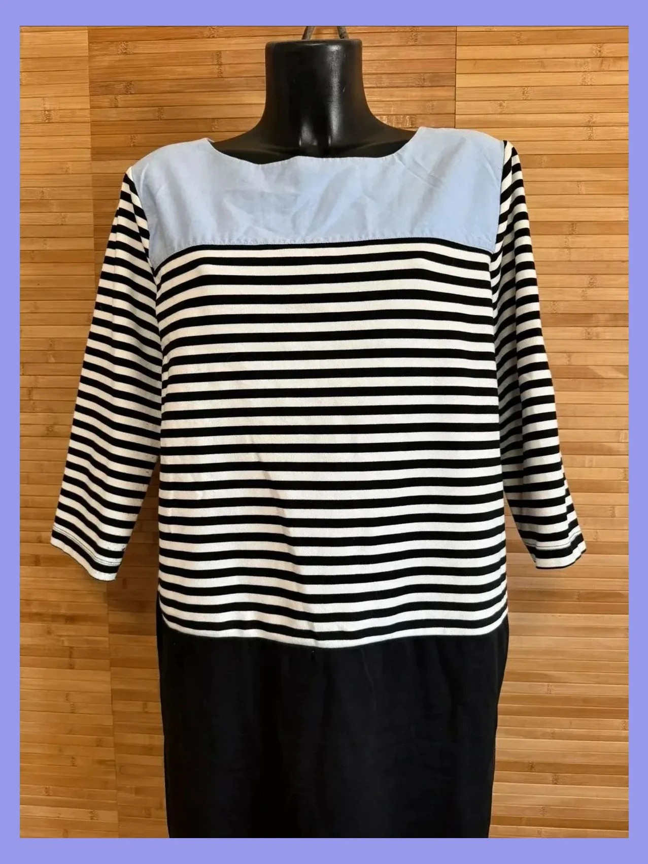 Vestido rayas corte recto de Loft , talla XL 😍 – LOFT – taille XL / 42 / 14 2