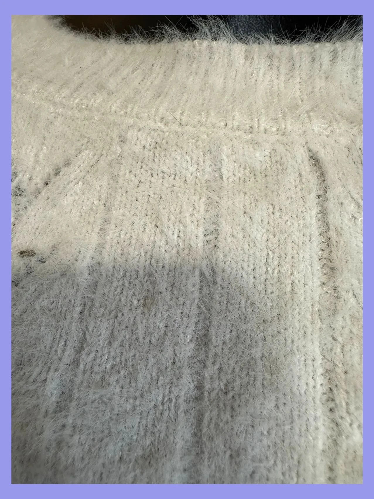 Jersey blanco muy suave talla única 😍 – Vintage – taille Taille unique 3