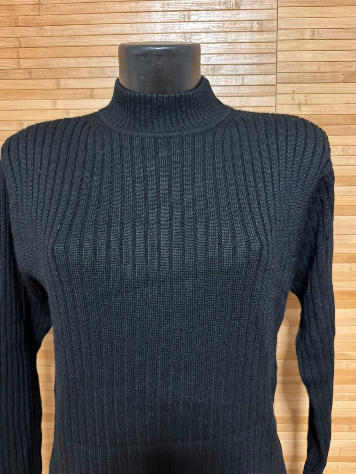 Jersey cuello alto punto canalé marca Giorgio talla 46 , 50% lana 😍 – Giorgio – taille XXXL / 46 / 18 3