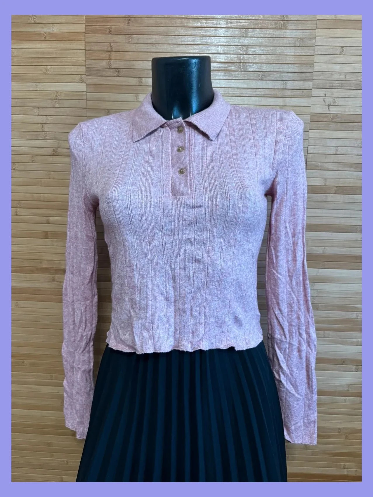 Jersey fino crop de Zara talla M 😍