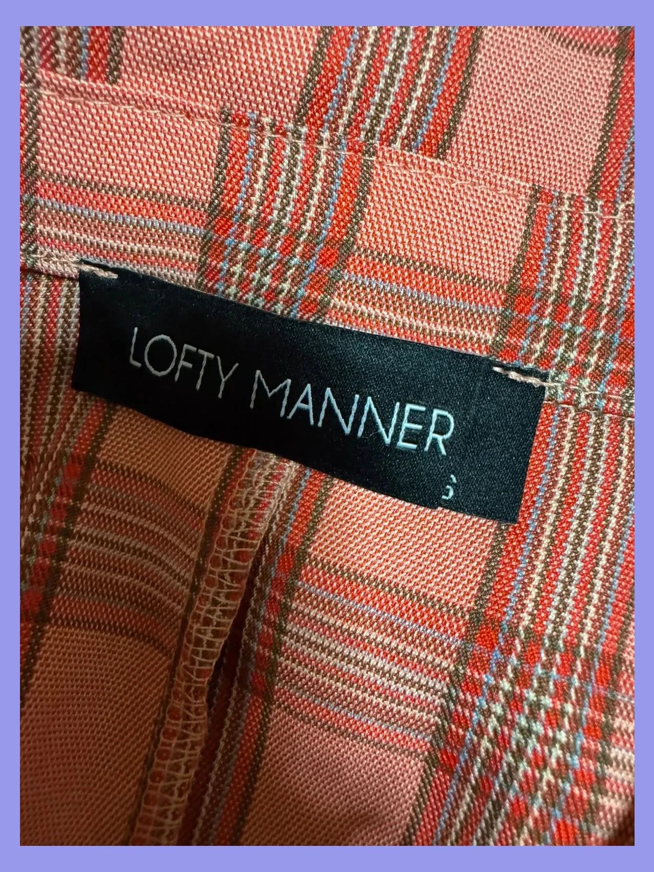 Blazer cuadros de Lofty Manner talla S 😍 – Lofty Manner – taille S / 36 / 8 4