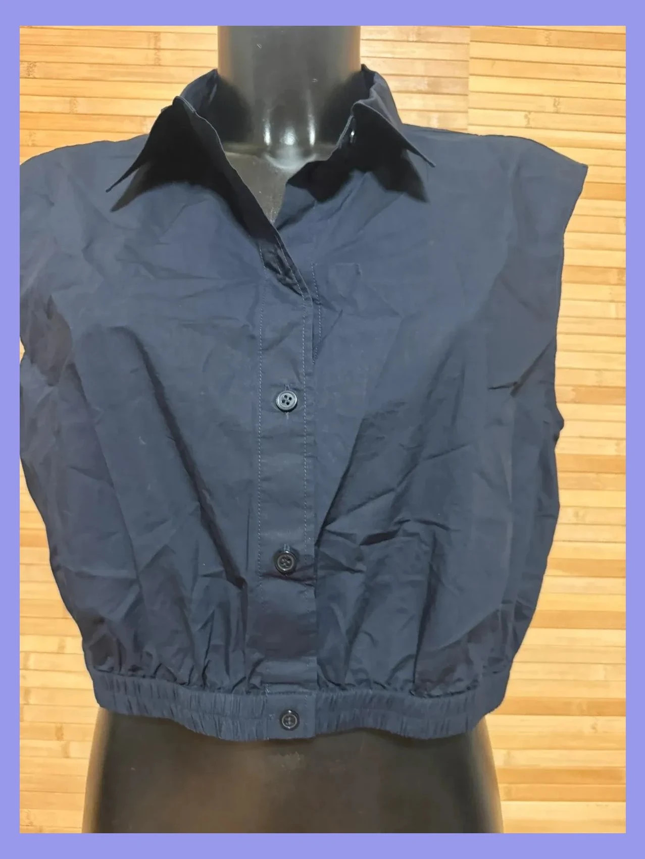 Divina camisa crop de marca Cos , talla 44 😍 – COS – taille XXL / 44 / 16 2