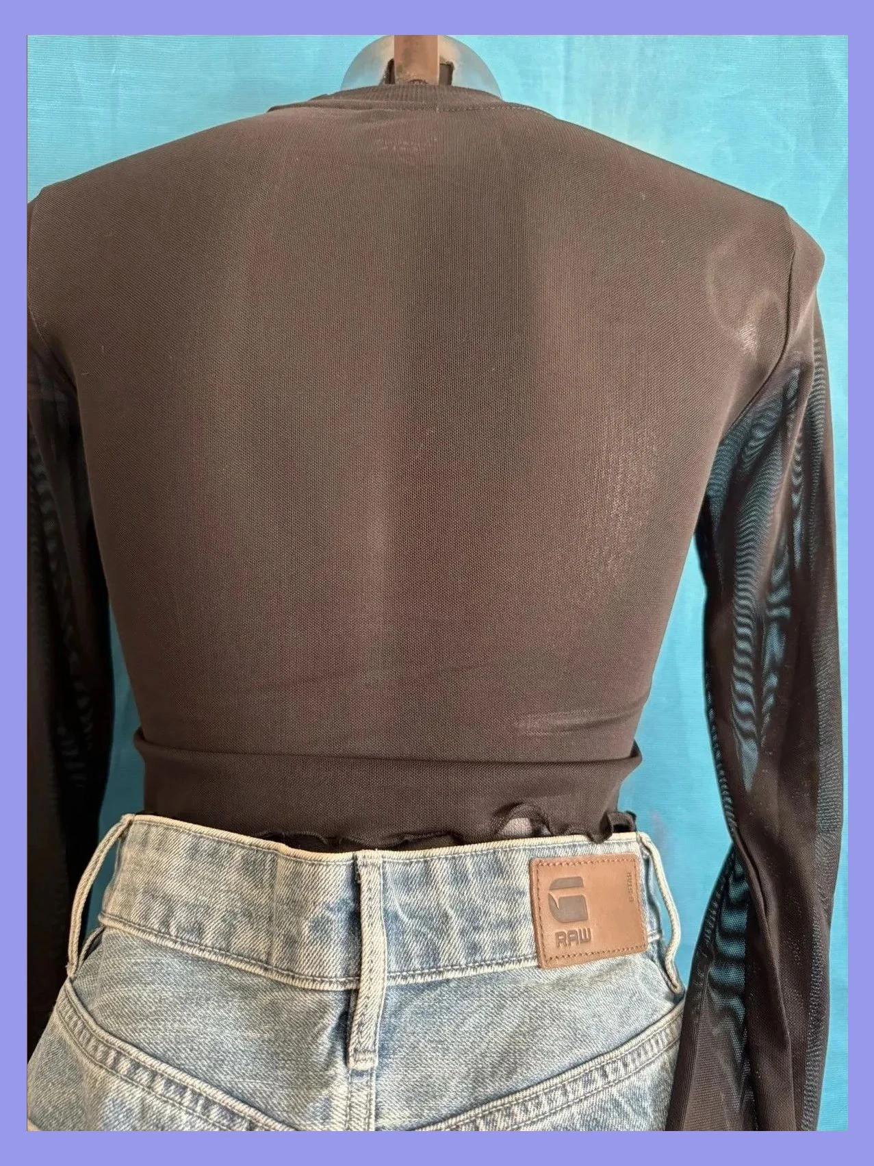 Divino top crop transparente de Von Dutch talla M 😍 – Von Dutch – taille M / 38 / 10 5