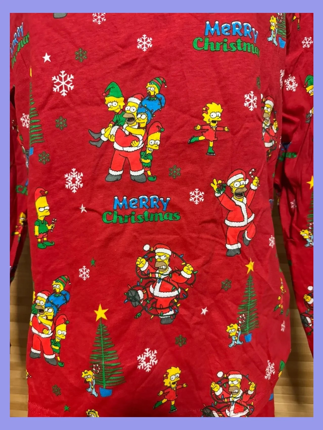 Pijama navidad 🎄 the simpsons talla M 100% algodón 😍 – The Simpsons – taille M / 38 / 10 4