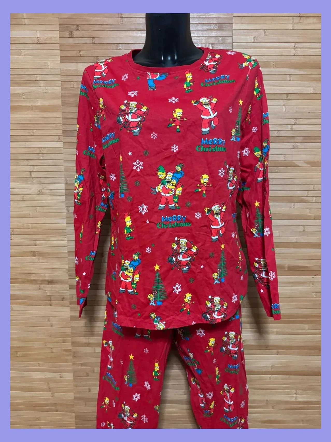 Pijama navidad 🎄 the simpsons talla M 100% algodón 😍 – The Simpsons – taille M / 38 / 10 3