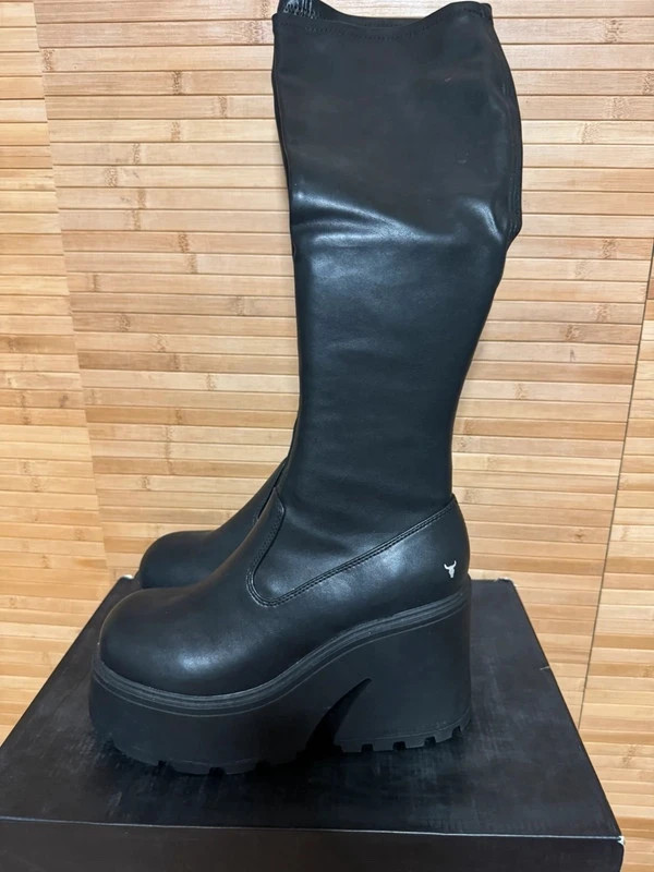 Espectaculares botas altas elásticas con plataforma de marca WindsorSmith número 40 😍 – Windsor Smith – taille 40 2