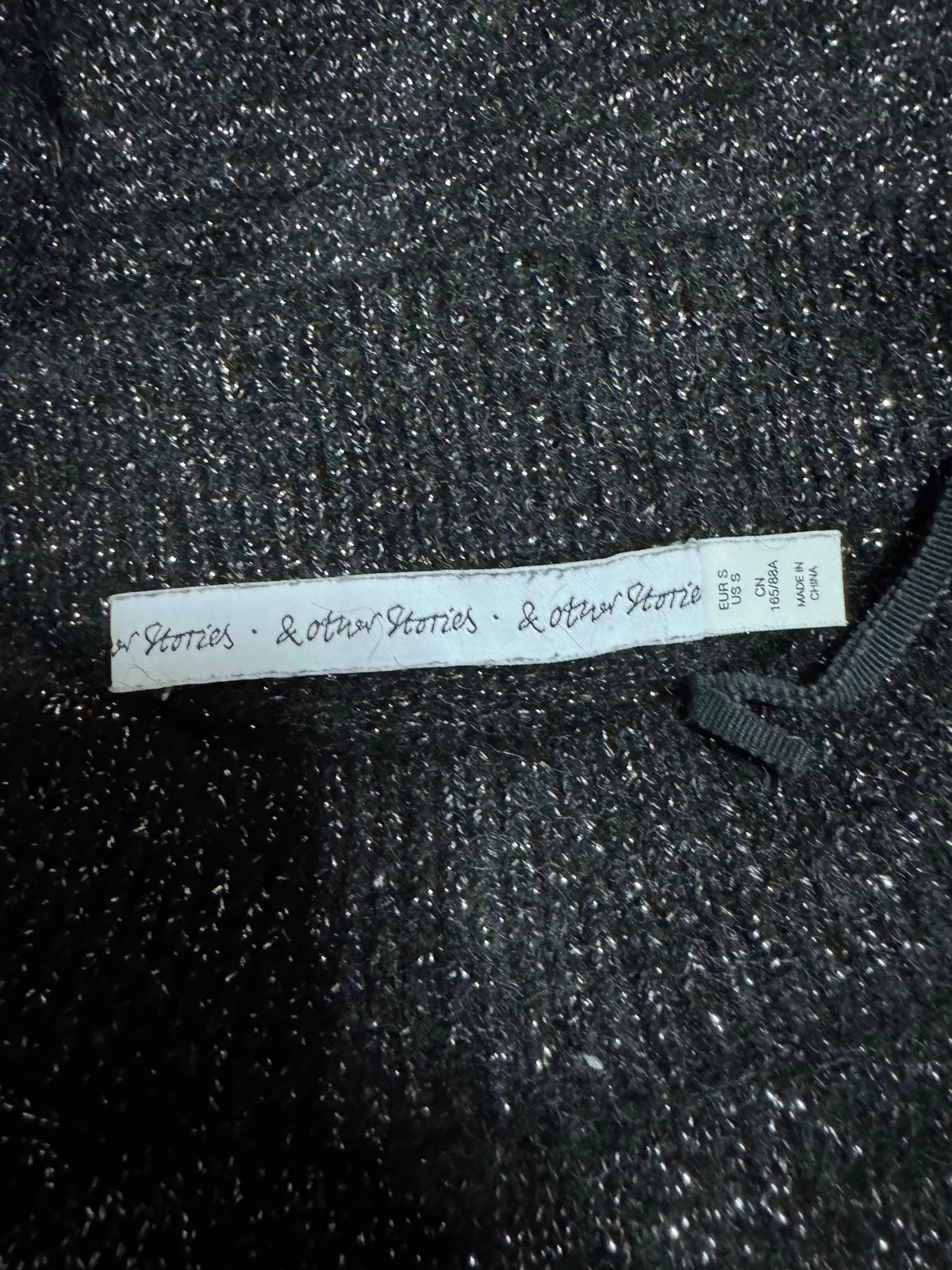 Jersey negro con brillo talla S , de &other stories 😍 – & Other Stories – taille S / 36 / 8 5