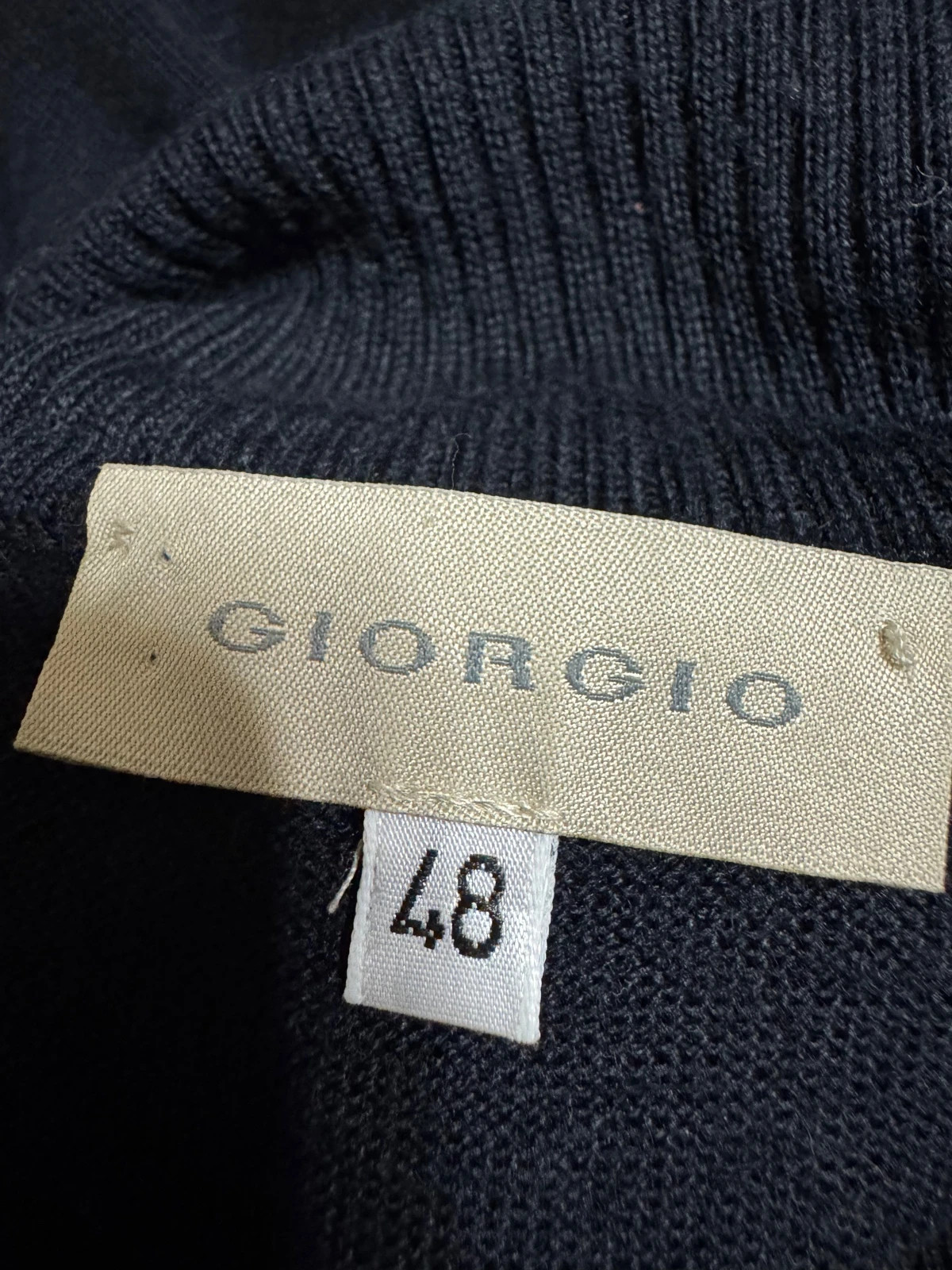 Jersey cuello alto 50% lana de marca Giorgio talla 48 😍 – Giorgio – taille 4XL / 48 / 20 5