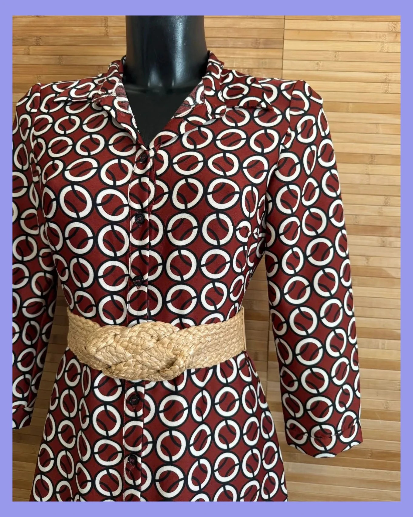 Divino vestido de Zara estilo retro , talla S , cinturón no incluido 😍 – Zara – taille S / 36 / 8 4