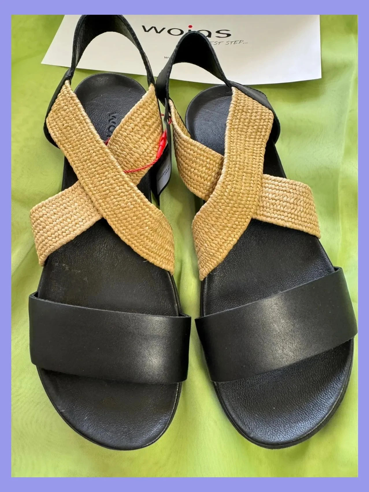 Divinas sandalias cómodas piel marca Wojas , talla 39 😍 – Wojas – taille 39 2