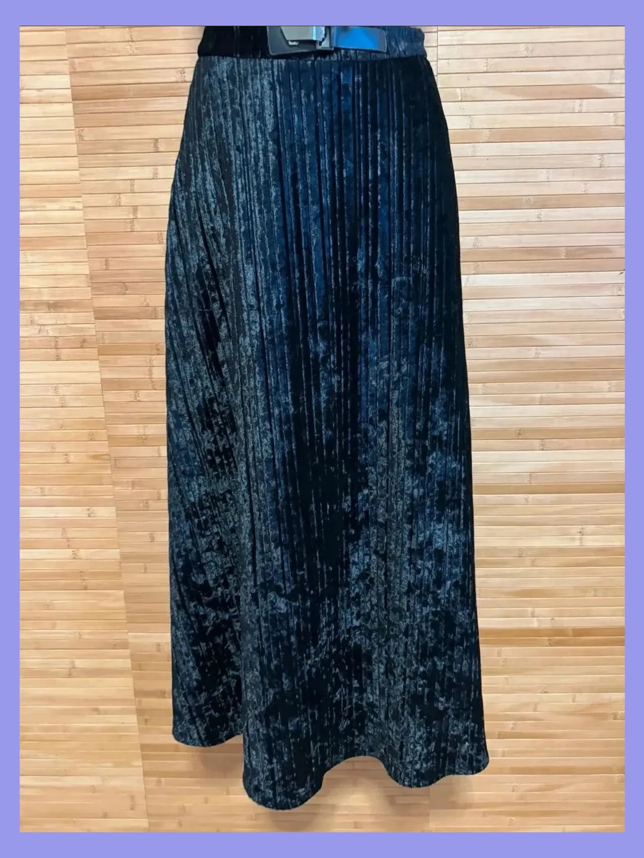 Preciosa falda larga de terciopelo Studio F, talla XS 😍 – Studio F – taille XS / 34 / 6 2