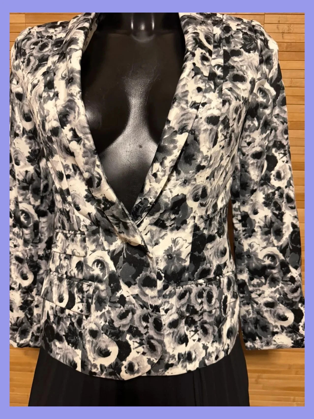 Divino blazer flores de Laura Scott talla 36 😍 – Laura Scott – taille XS / 34 / 6 2