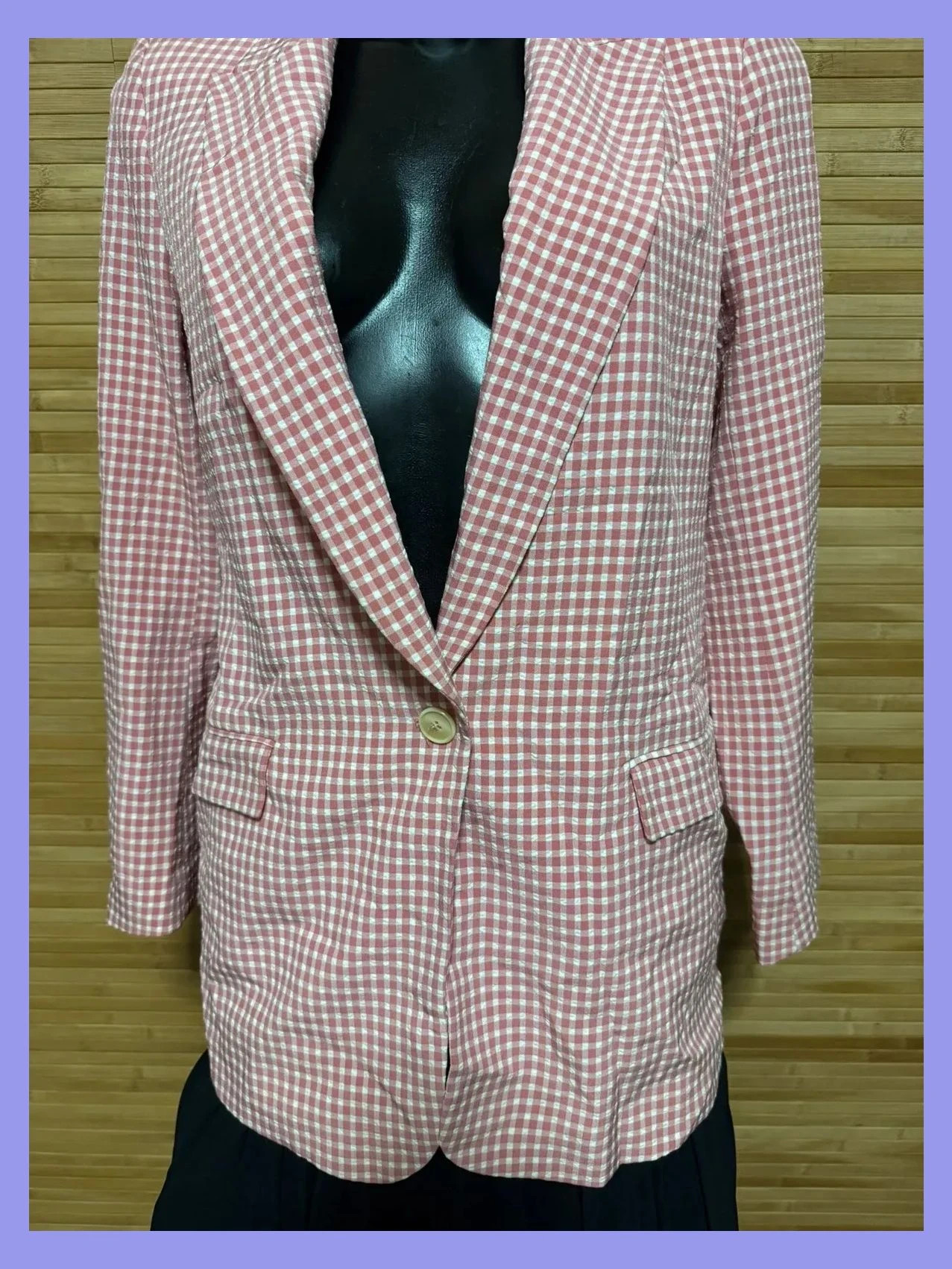 Divino blazer cuadros vichy de Zara talla M 😍 – Zara – taille M / 38 / 10 2