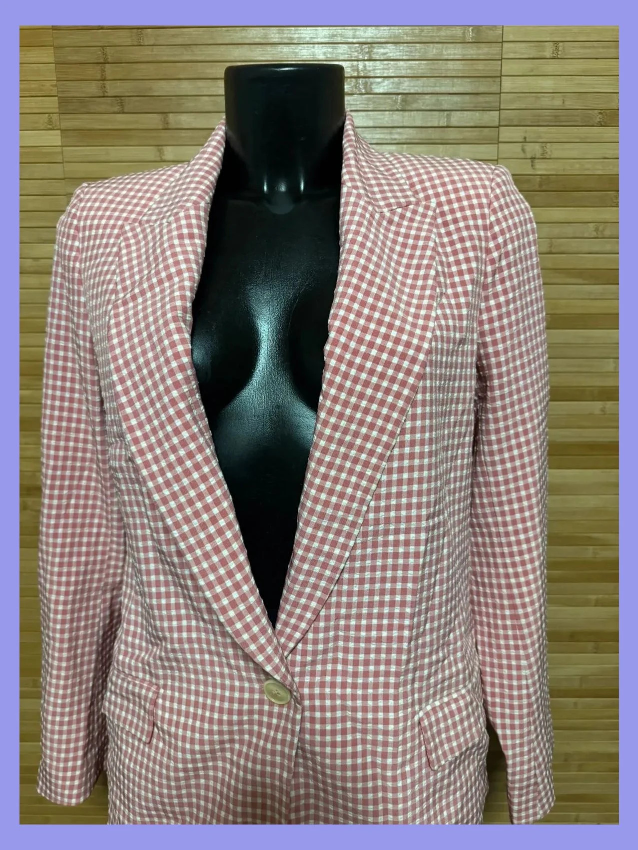 Divino blazer cuadros vichy de Zara talla M 😍 – Zara – taille M / 38 / 10 3