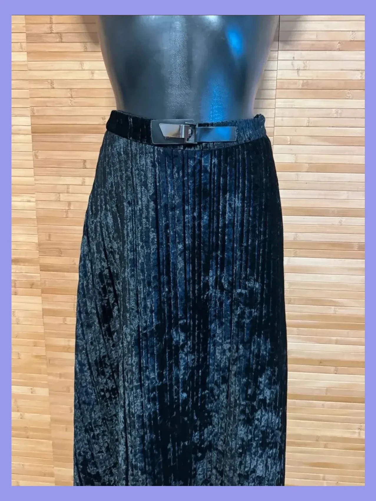 Preciosa falda larga de terciopelo Studio F, talla XS 😍 – Studio F – taille XS / 34 / 6 3