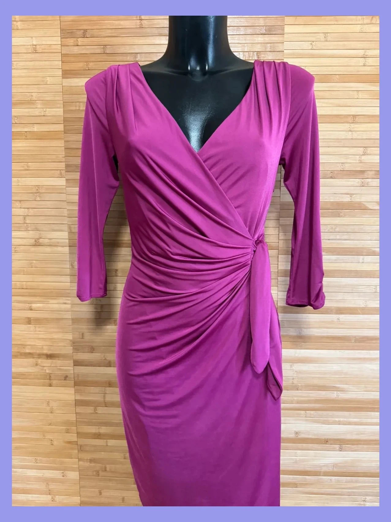 Divino vestido cruzado escote, elástico, marca Coast , talla 38 😍 – Coast – taille M / 38 / 10 3