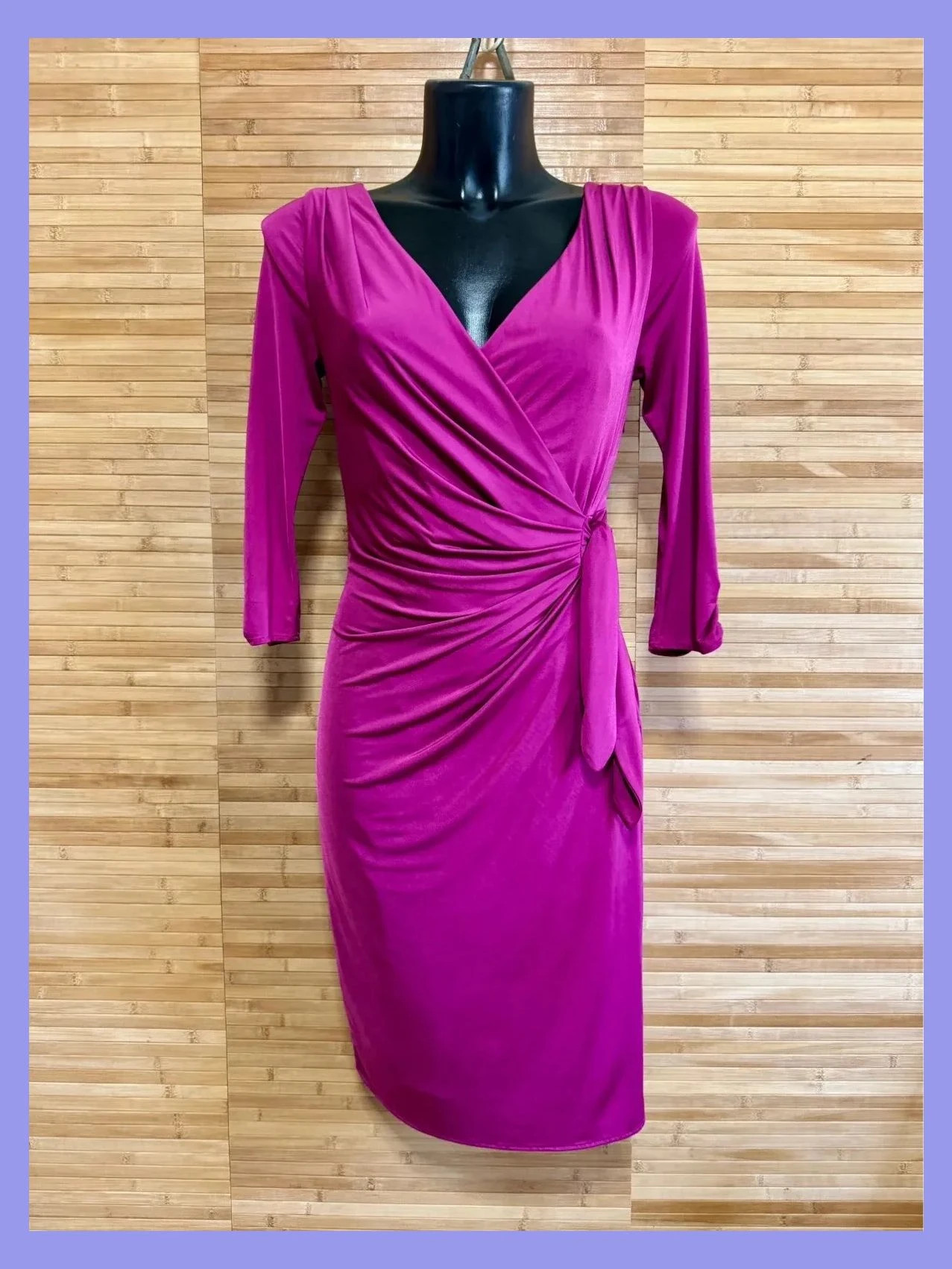 Divino vestido cruzado escote, elástico, marca Coast , talla 38 😍
