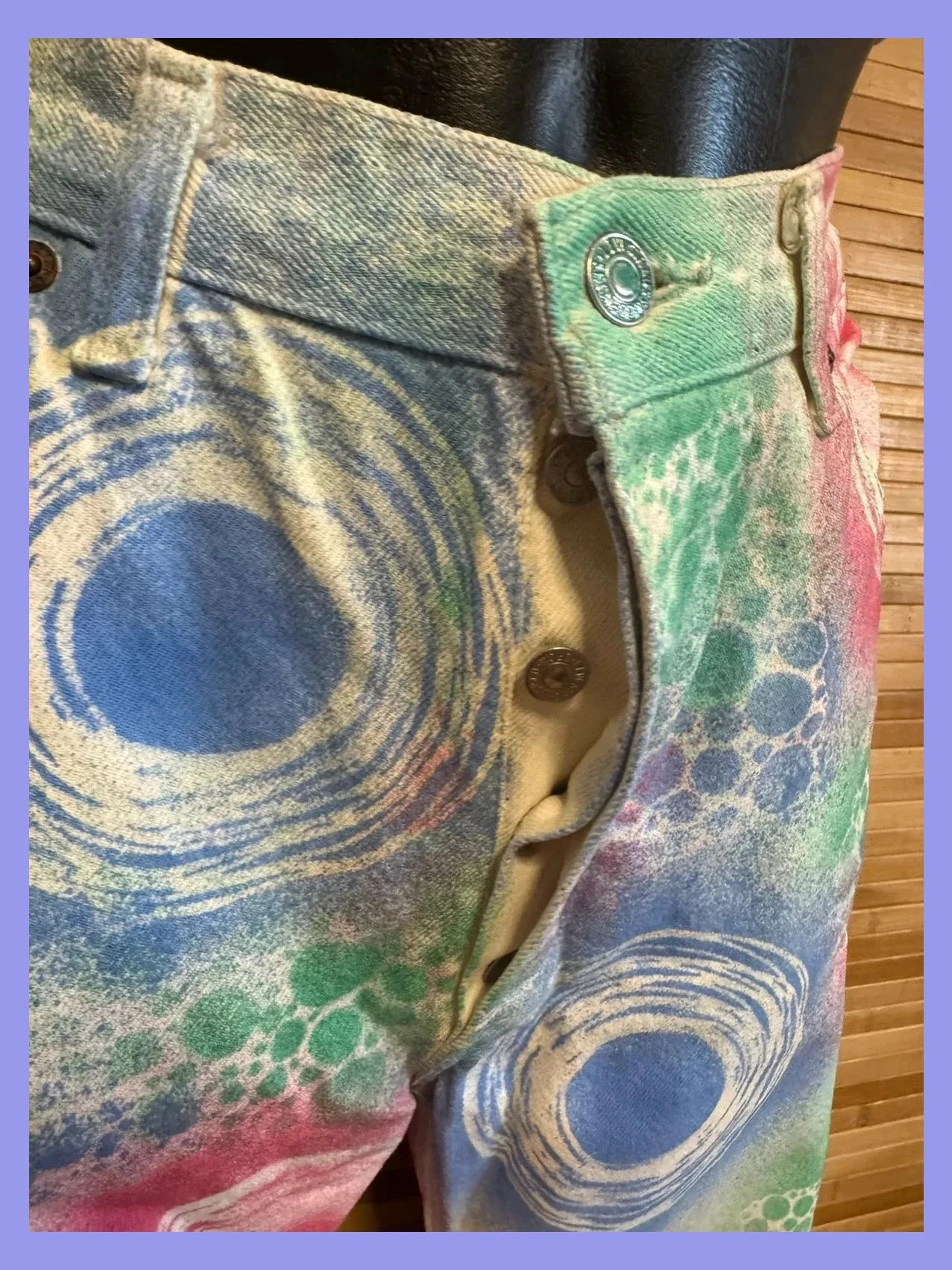Divino vaquero Levis customizado, talla 44 😍 – Levi's – taille XXL / 44 / 16 5