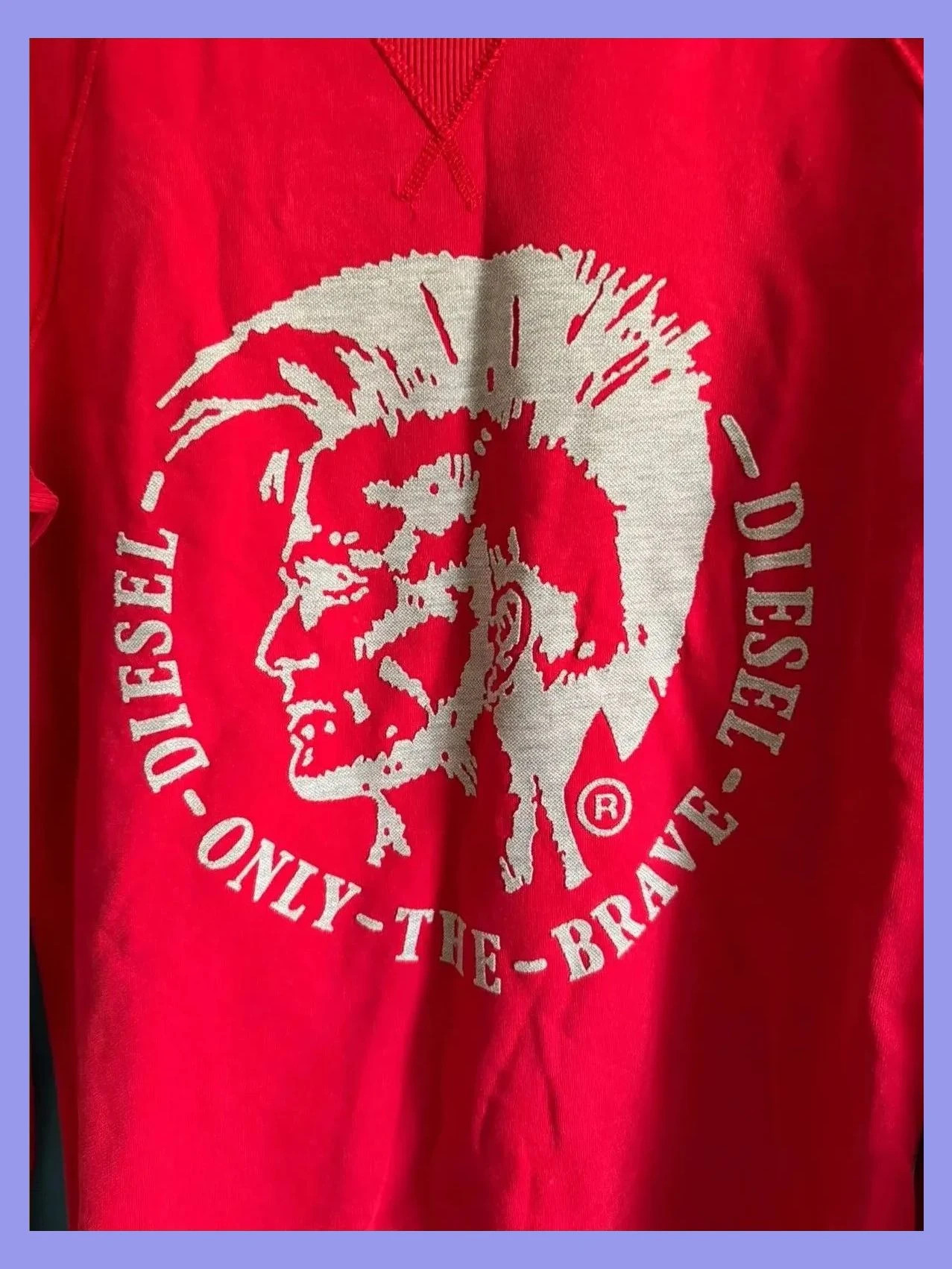 Sudadera roja de hombre marca diésel talla S 😍 – Diesel – taille S 2