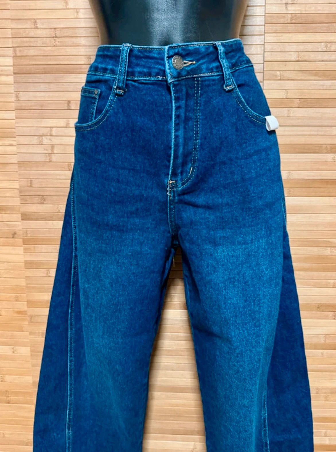 Divino vaquero Balloon elástico, cintura alta , marca Mila talla 44😍 – Mila Premium – taille XXL / 44 / 16 3