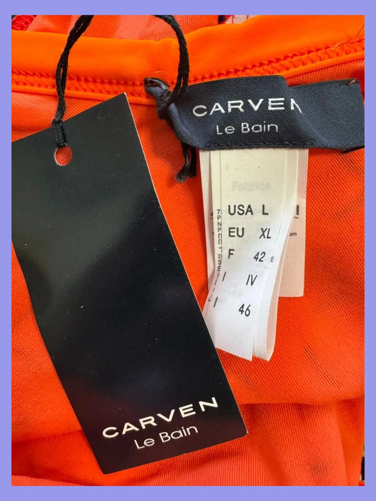 Divino bañador marca Carven talla XL 😍 – Carven – taille XL / 42 / 14 5