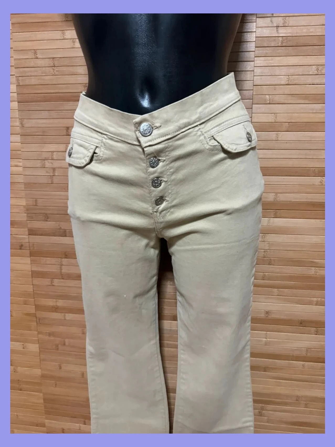 Vaquero elástico ligeramente acampanado vintage talla 42😍 – Vintage – taille XL / 42 / 14 3