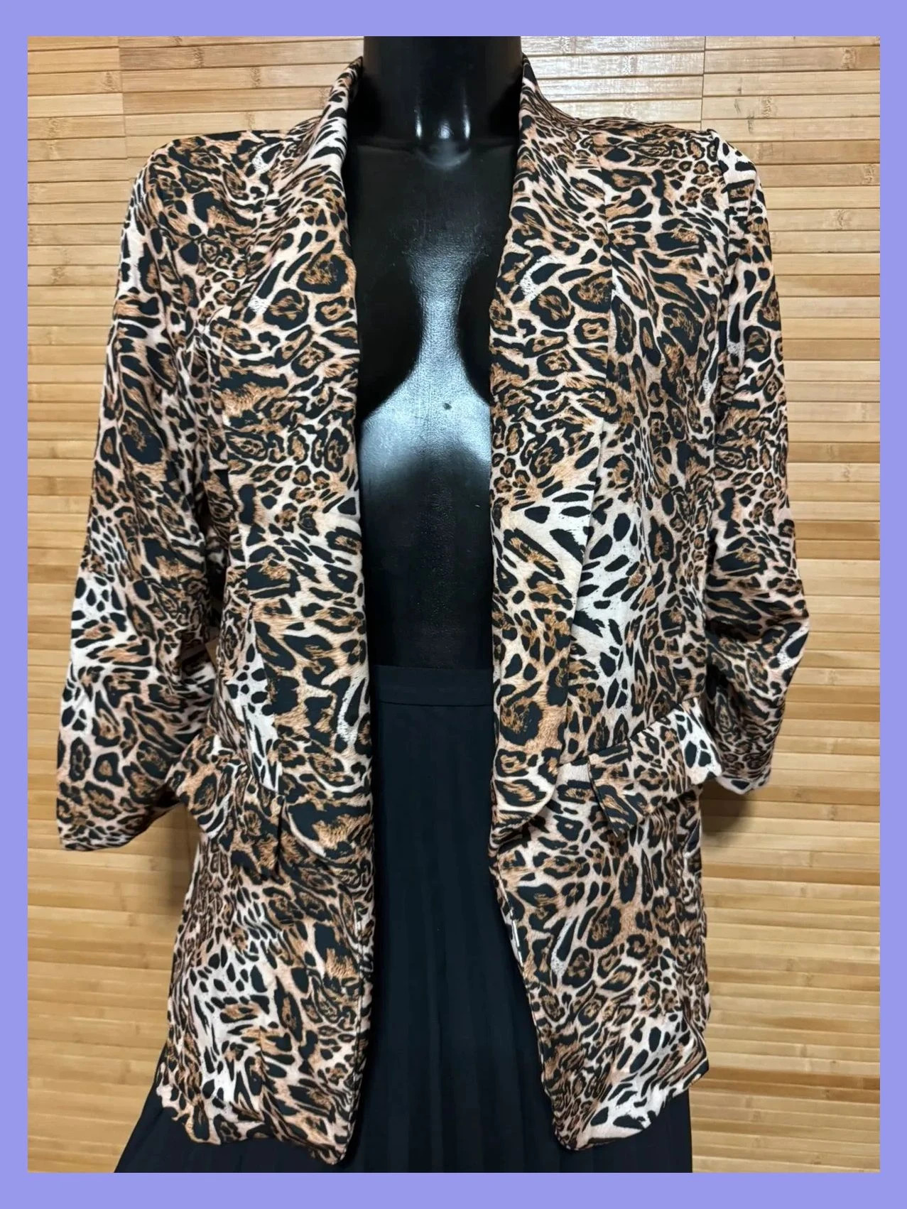 Divino blazer animal print talla L 😍 – NENA – taille L / 40 / 12 2