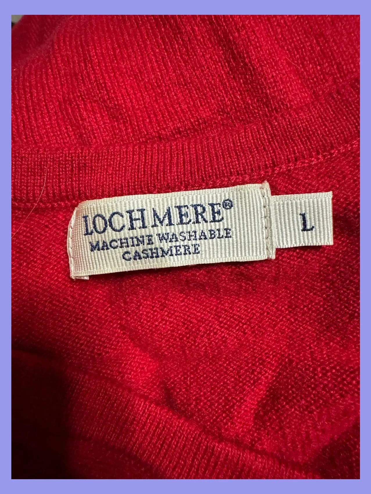 Divino jersey 100% cachemira, talla L 😍 – Lochmere – taille L / 40 / 12 4