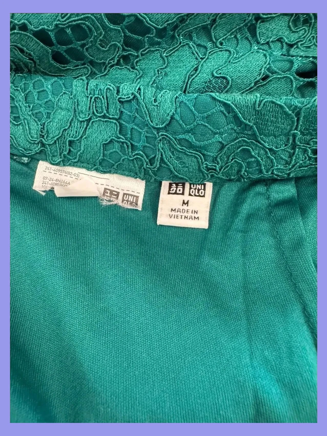 Falda midi encaje italiano marca uniqlo talla M 😍 – Uniqlo – taille M / 38 / 10 4