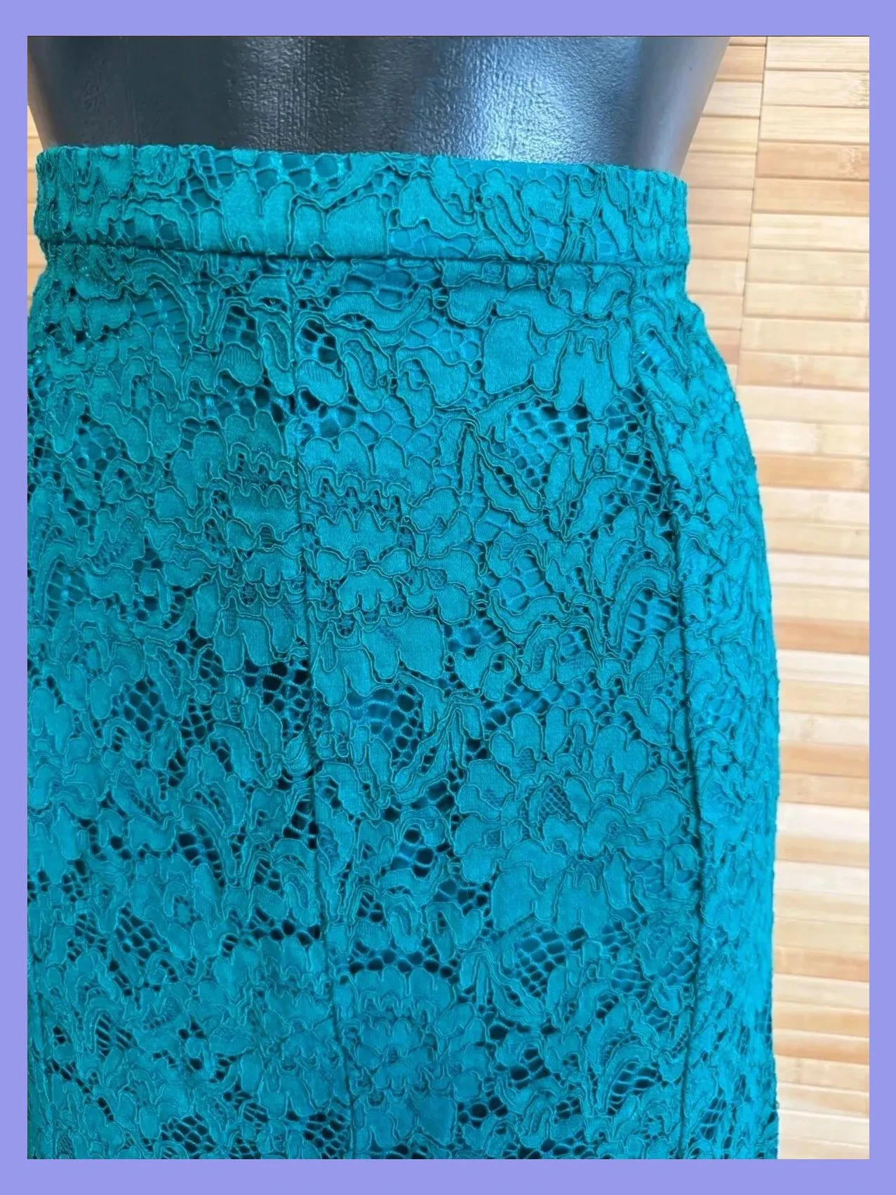 Falda midi encaje italiano marca uniqlo talla M 😍 – Uniqlo – taille M / 38 / 10 3