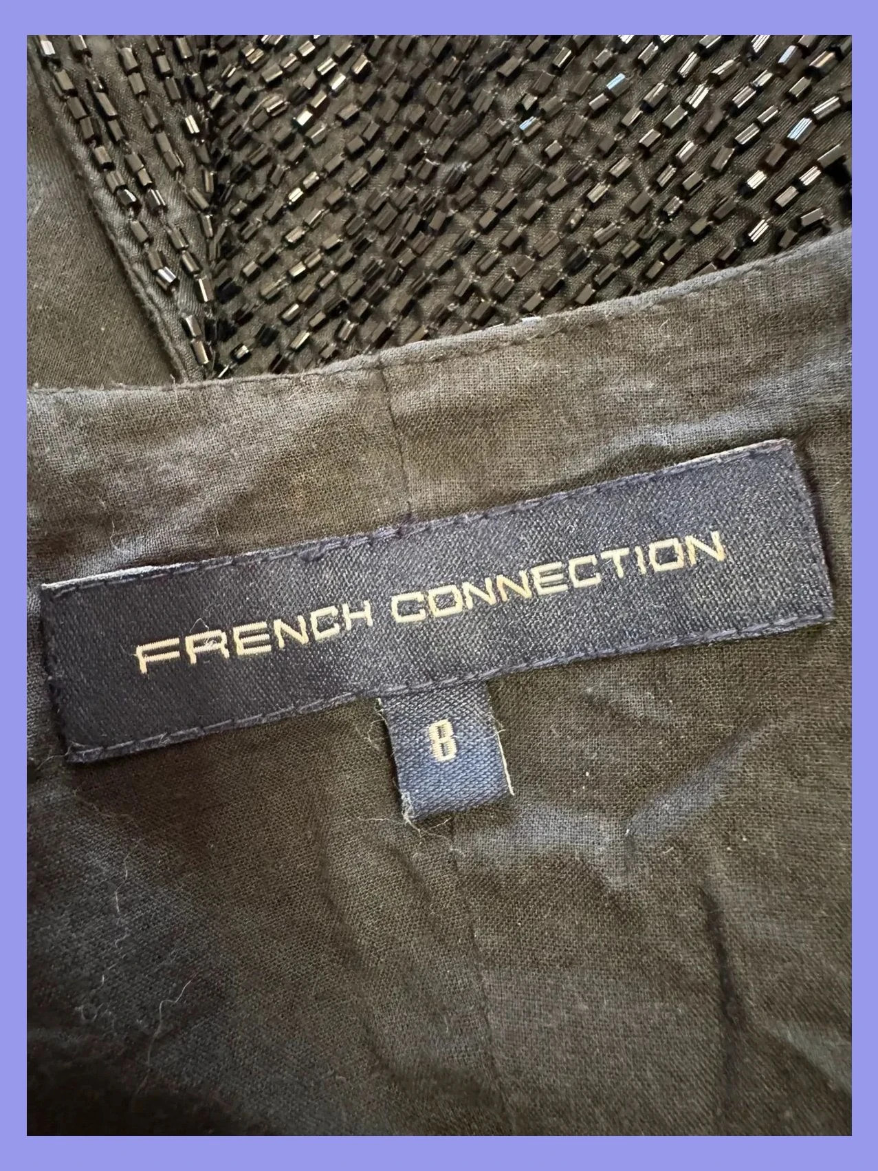 Chaleco bordado abalorios marca French Connection talla S 😍 – French Connection – taille S / 36 / 8 4