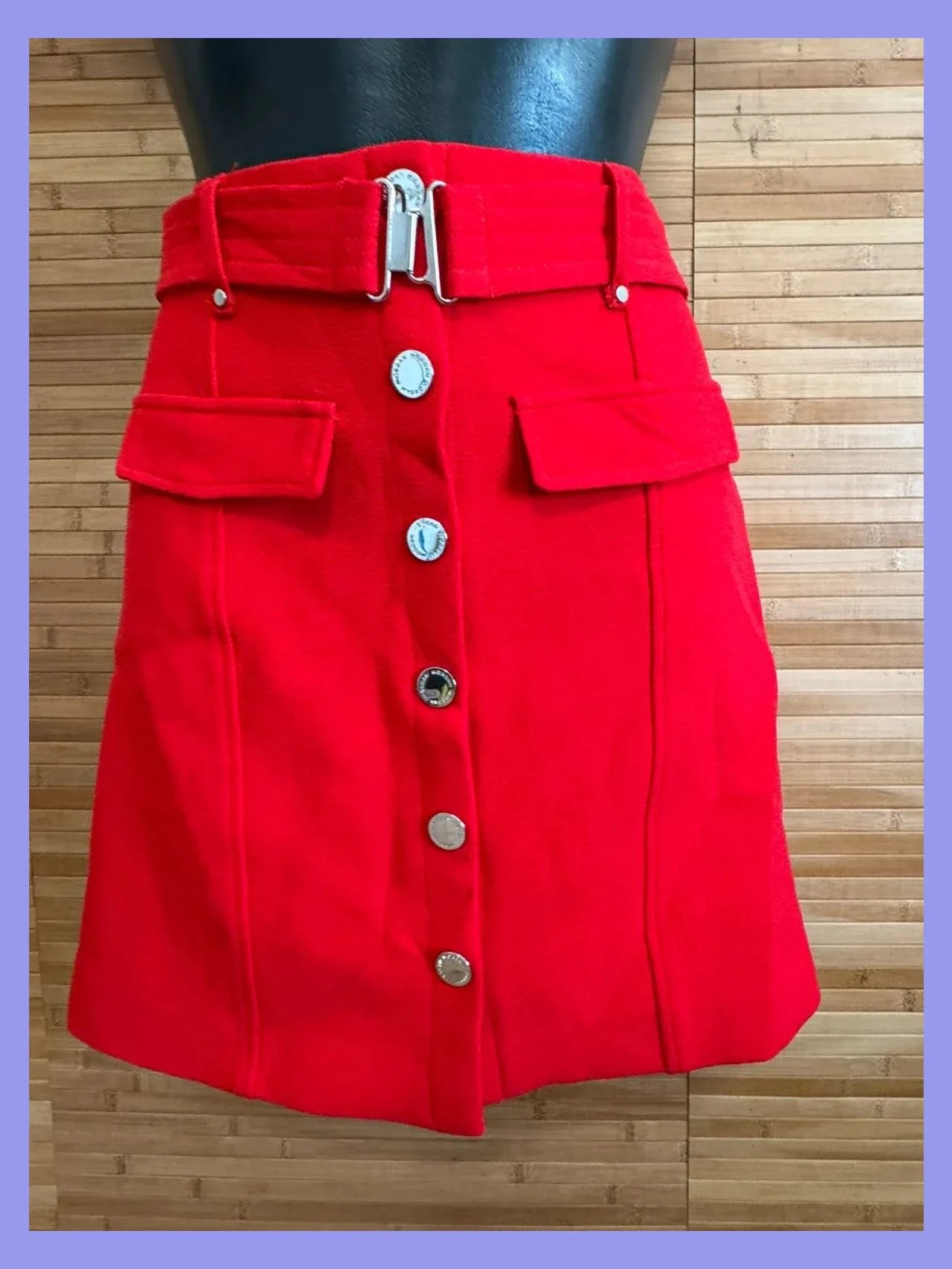 Divina mini falda roja de morgan , talla 36 😍 – Morgan – taille S / 36 / 8 2