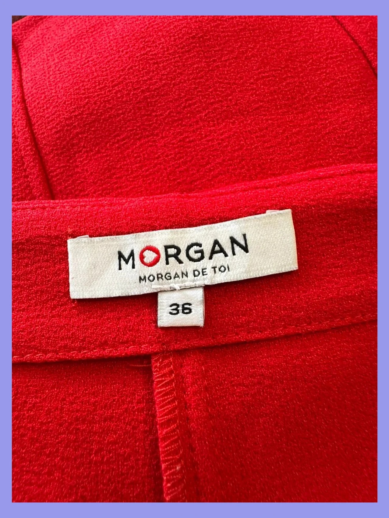 Divina mini falda roja de morgan , talla 36 😍 – Morgan – taille S / 36 / 8 5