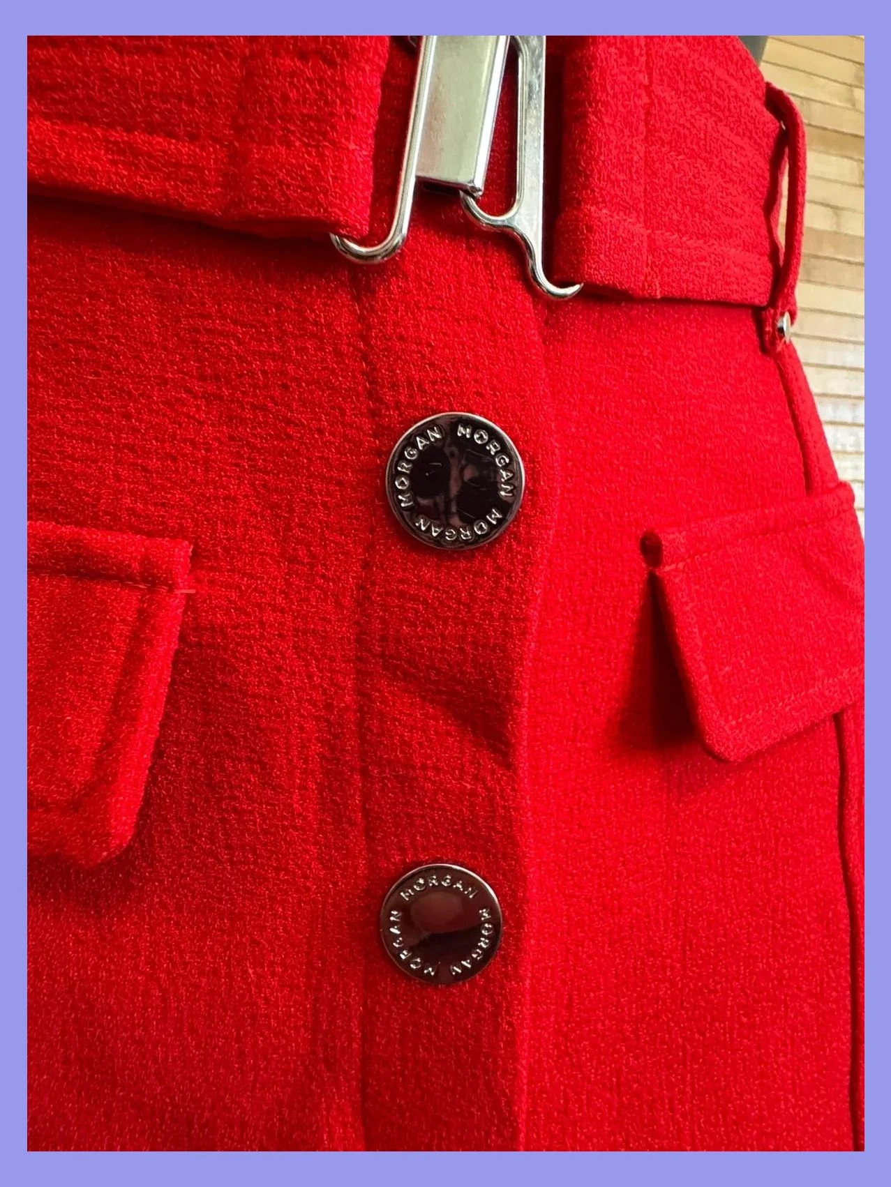 Divina mini falda roja de morgan , talla 36 😍 – Morgan – taille S / 36 / 8 4
