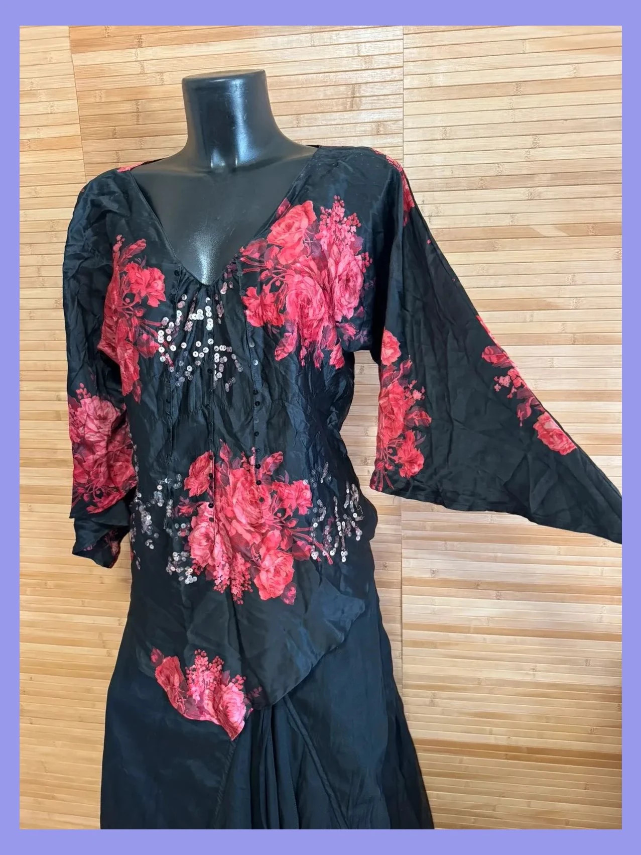 Blusa vintage seda talla 40 😍 – Vintage – taille L / 40 / 12 3