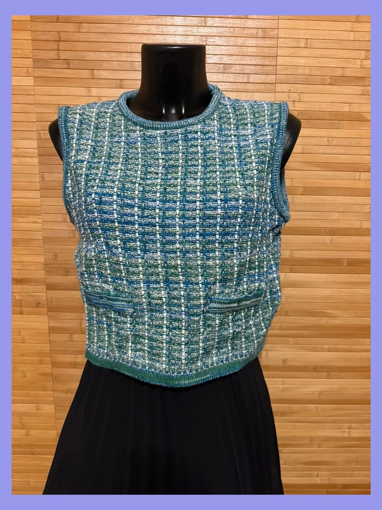 Chaleco punto de guimanos talla única 😍