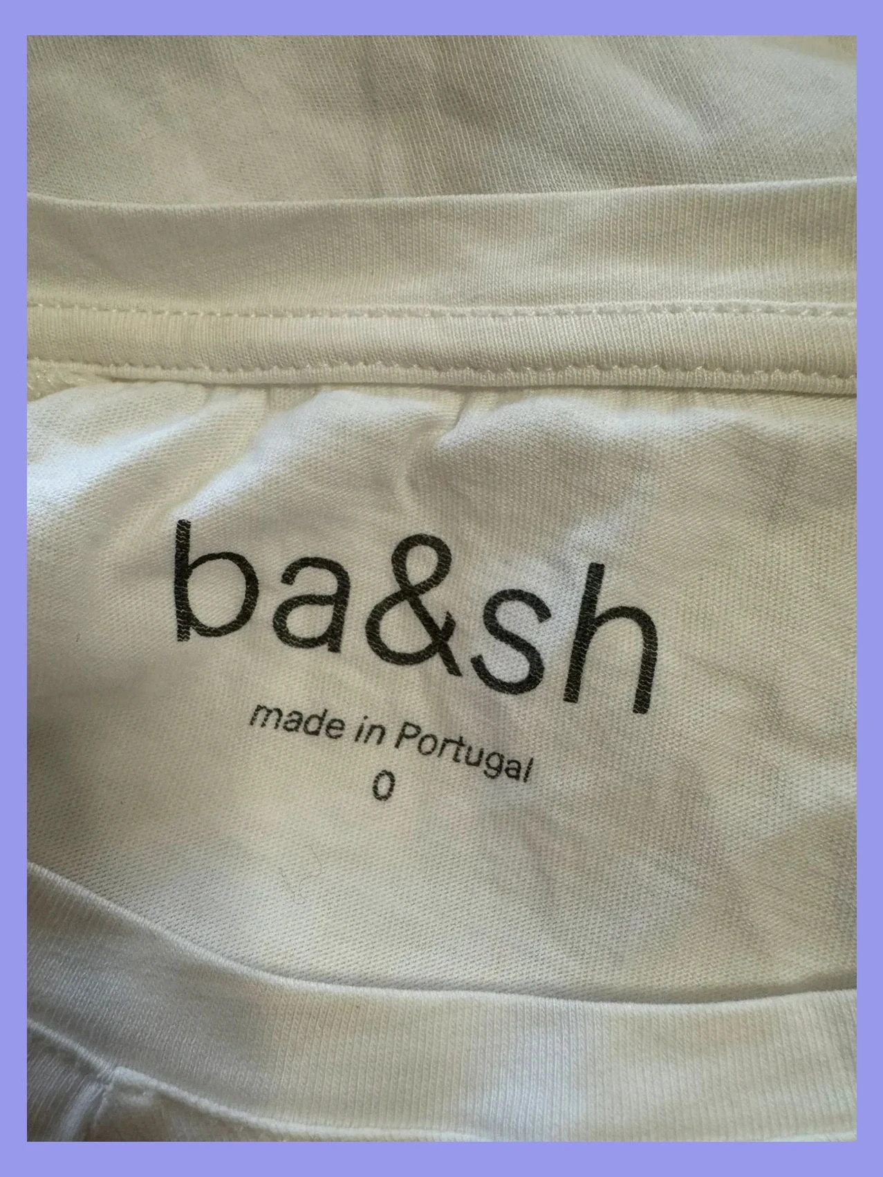 Camiseta blanca manga 3/4 mujer marca Ba&sh , talla S 😍 – Ba&sh – taille S / 36 / 8 4