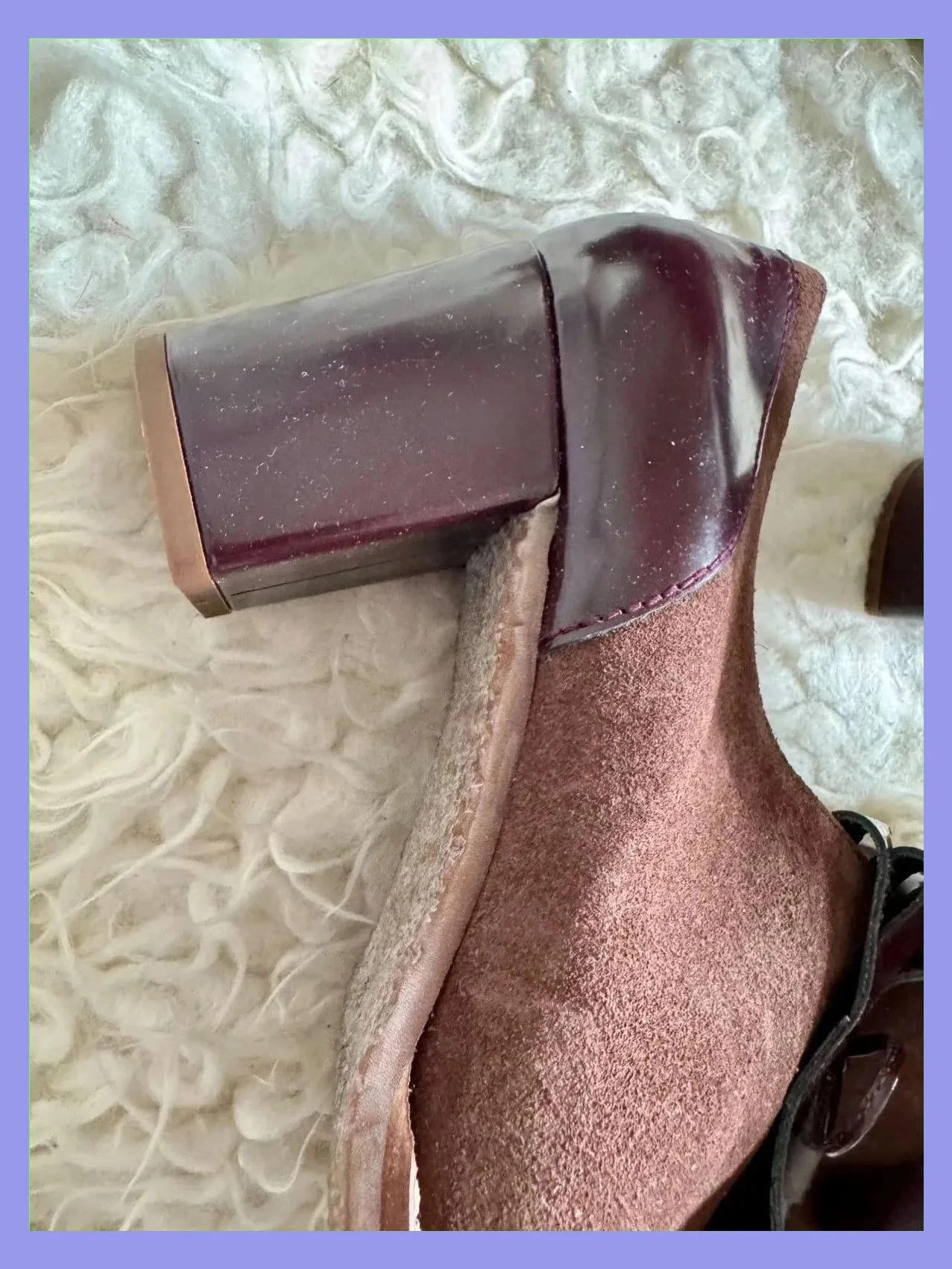Divinos zapatos tacones grueso de marca el Rayo , piel , número 40 😍 – El rayo – taille 40 5
