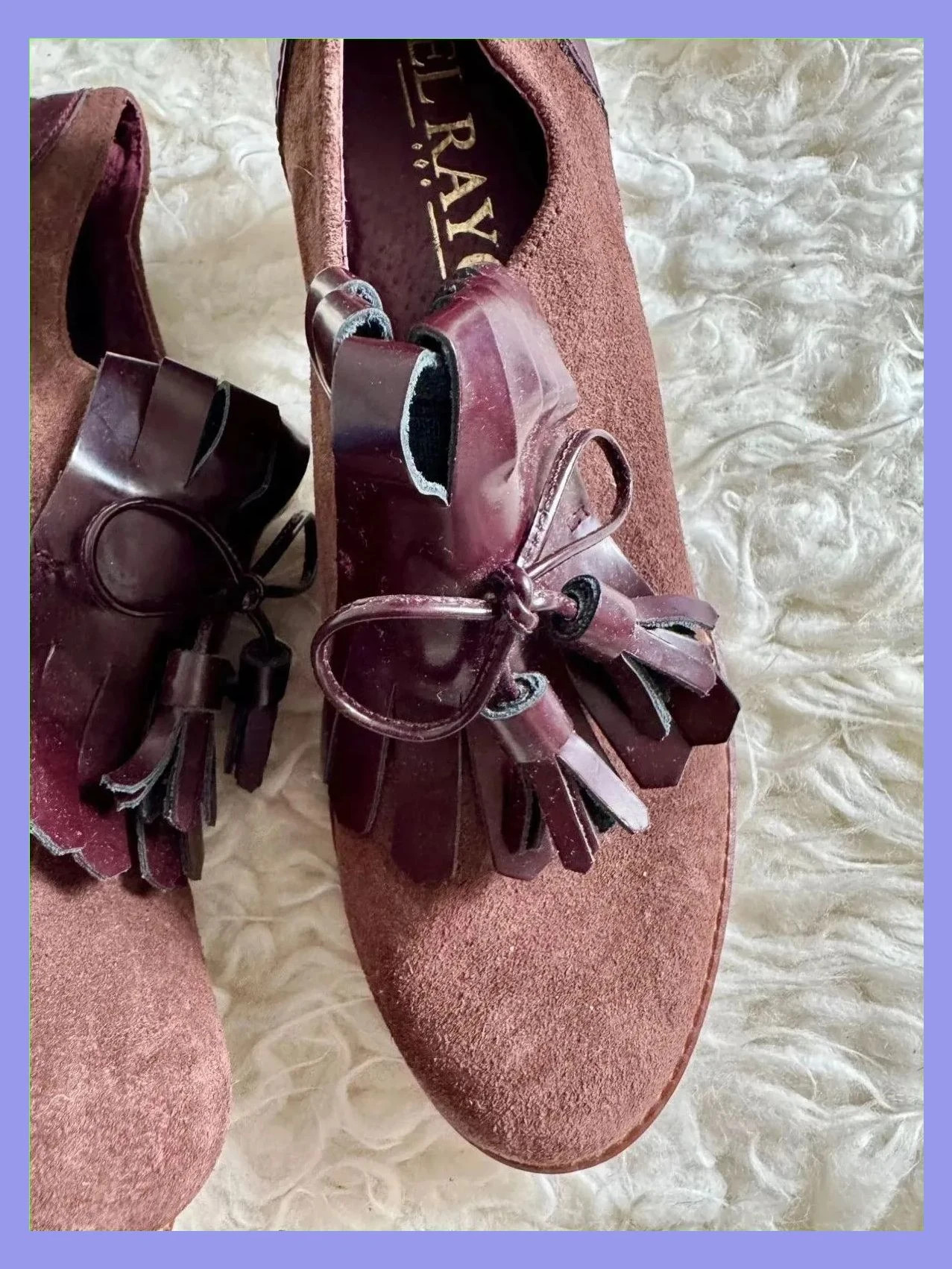 Divinos zapatos tacones grueso de marca el Rayo , piel , número 40 😍 – El rayo – taille 40 4
