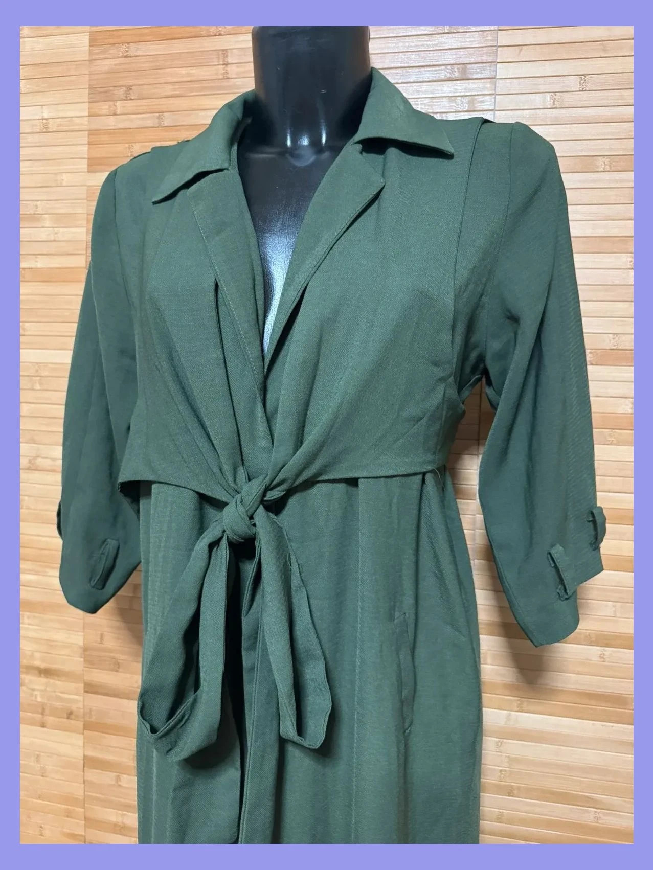 Kimono blazer largo de marca Iris talla XXL 😍 – IRIS – taille XXL / 44 / 16 4