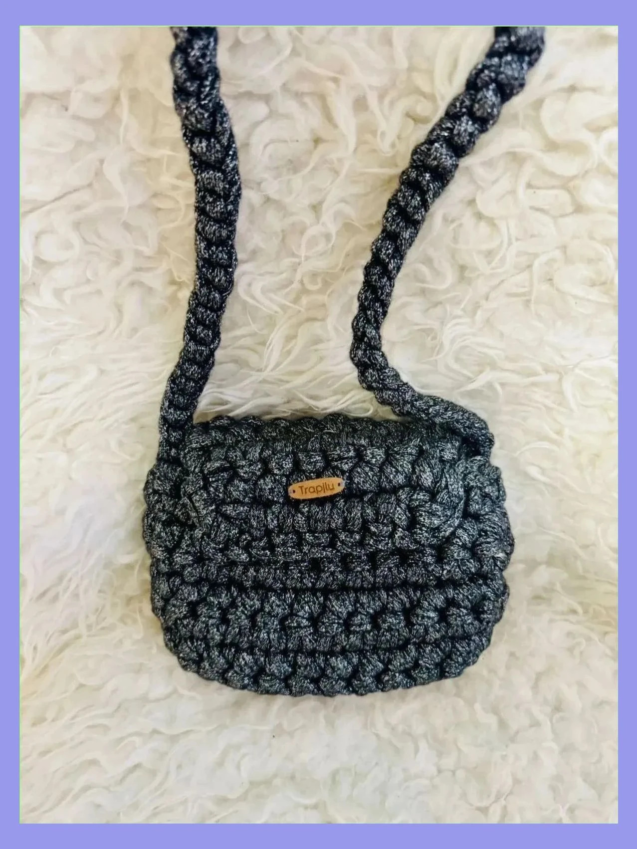 Divino bolsito crochet marca Trapilu 😍