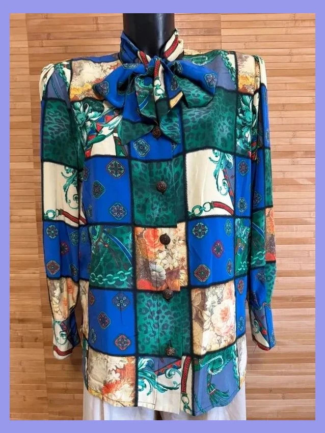 Espectacular blusa vintage talla única 😍 – prêt-a-porter – taille Taille unique 2