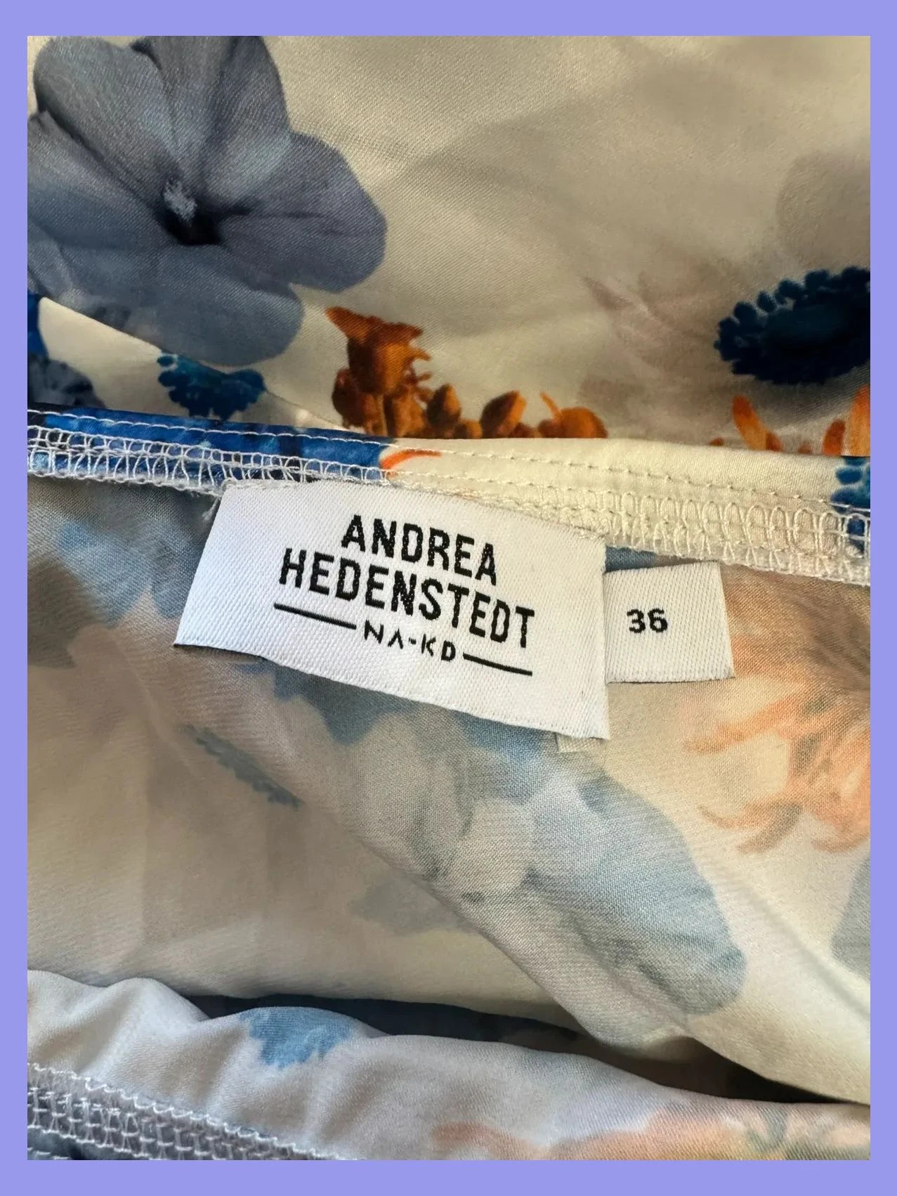 Divina blusa flores de Andrea Hedenstedt talla 36 😍 – andrea hedenstedt – taille S / 36 / 8 4