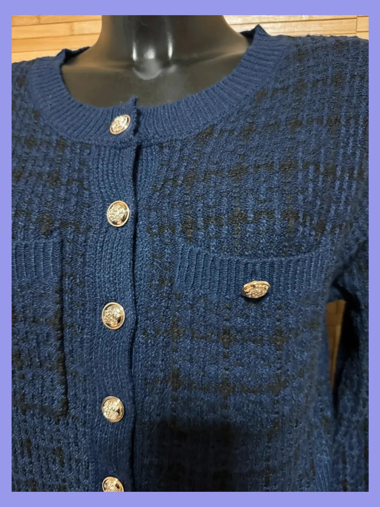 Cárdigan punto vintage talla única M/L 😍 – Vintage – taille Taille unique 3