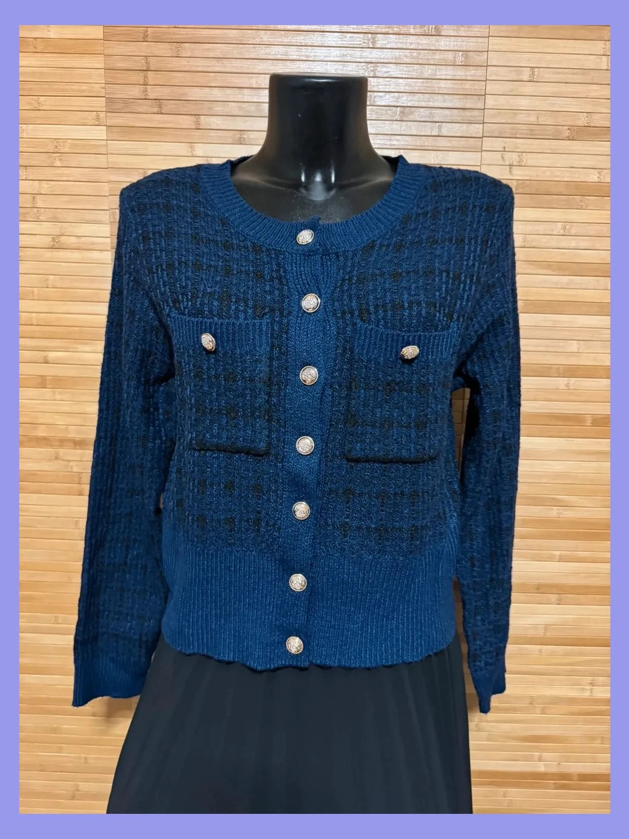 Cárdigan punto vintage talla única M/L 😍