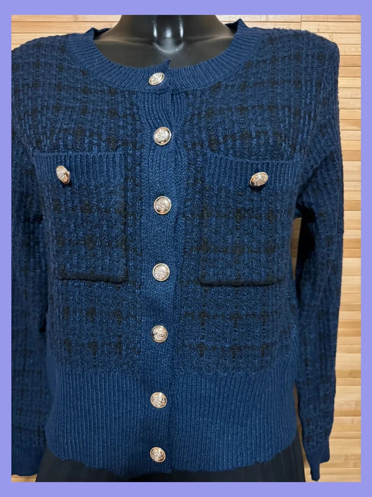 Cárdigan punto vintage talla única M/L 😍 – Vintage – taille Taille unique 2