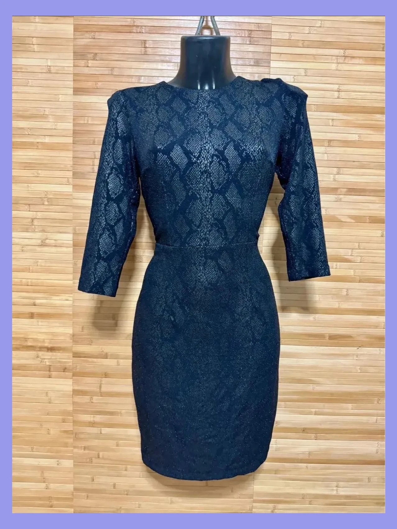 Elegante vestido negro de Carlo pascual, talla 38 😍