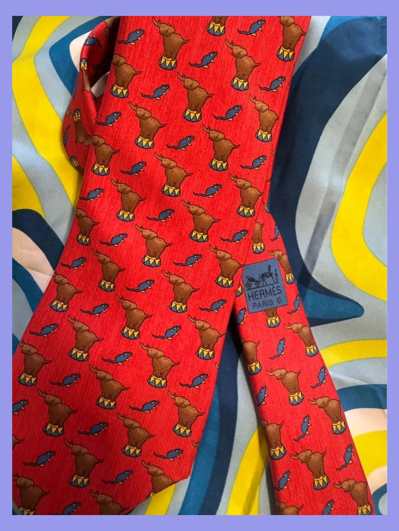 Espectacular corbata de coleccionista marca Hermes 😍 – Hermès 2